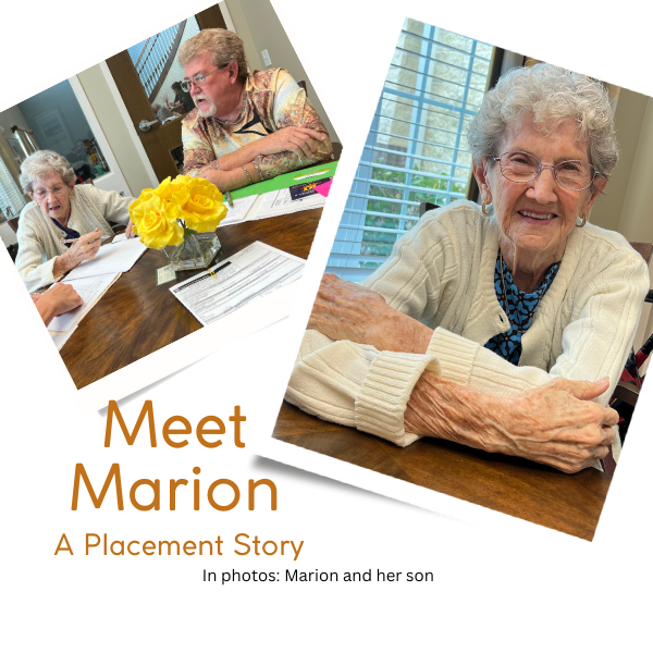 Real Placement Stories- Marion